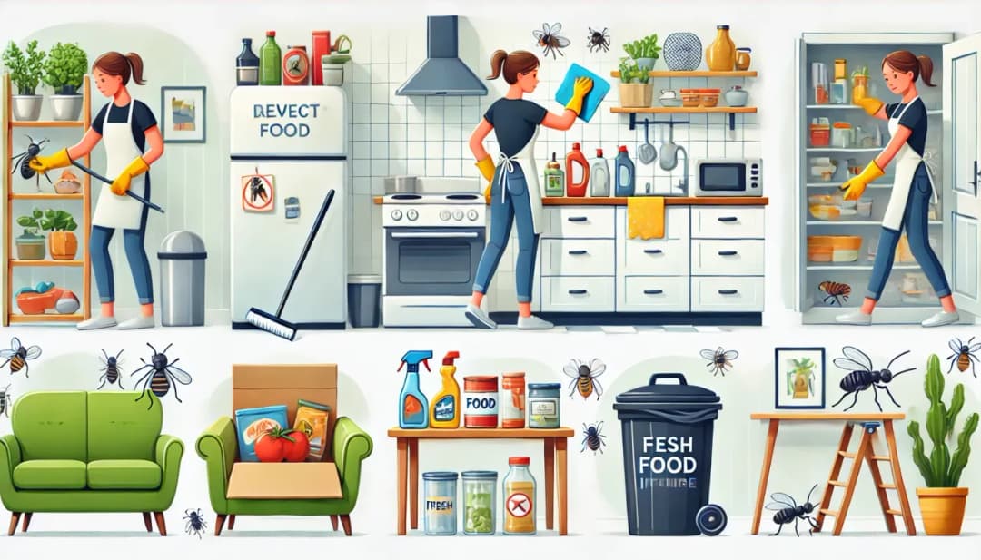 Jak przygotować mieszkanie do dezynfekcji, aby skutecznie pozbyć się szkodników