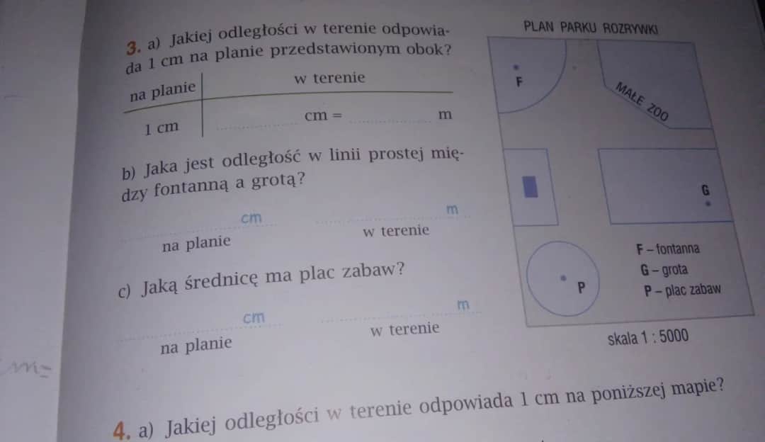 Jakiej odległości w terenie odpowiada 1cm na planie? Sprawdź to!
