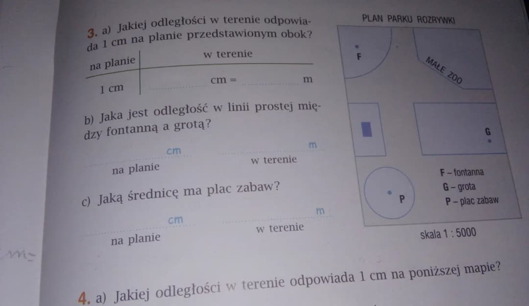 Jakiej odległości w terenie odpowiada 1cm na planie? Sprawdź to!
